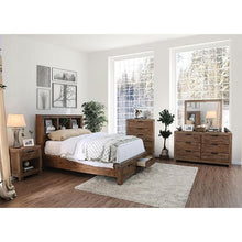 Load image into Gallery viewer, Mcallen Weathered Light Oak Queen Bed
