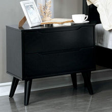 Load image into Gallery viewer, LENNART II Black Night Stand image
