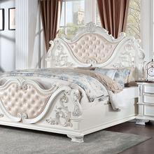 Load image into Gallery viewer, ESPARANZA Cal.King Bed, Pearl White image
