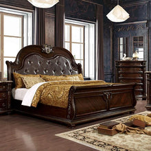 Load image into Gallery viewer, Fromberg Brown Cherry Cal.King Bed image
