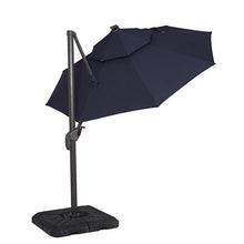 Load image into Gallery viewer, Nuti 10 Ft Round Umbrella w/ LED Light + 37&quot; Large Base
