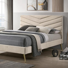 Load image into Gallery viewer, VIVAR Cal.King Bed, Beige image
