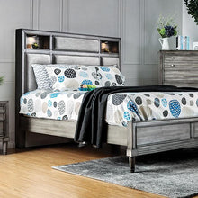 Load image into Gallery viewer, DAPHNE Gray Cal.King, E.King &amp; Queen Bed
