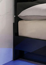Load image into Gallery viewer, Erlach Bed Black &amp; White
