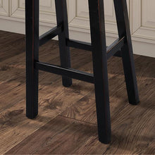 Load image into Gallery viewer, Biasca 29&quot; Stool (2/CTN) White, Brown, &amp; Black
