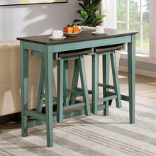 Load image into Gallery viewer, Elinor Bar Table Set Cherry &amp; Green
