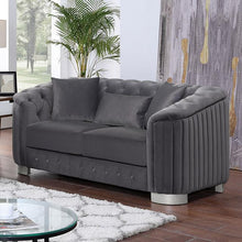 Load image into Gallery viewer, CASTELLON Loveseat, Dark Gray image
