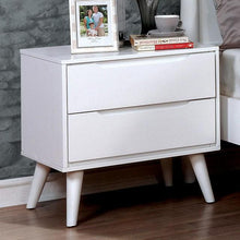 Load image into Gallery viewer, LENNART II White Night Stand image
