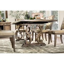 Load image into Gallery viewer, Patience Rustic Natural Tone Dining Table
