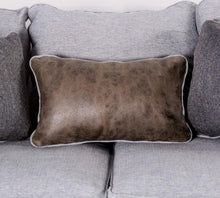 Load image into Gallery viewer, SKYLINE Loveseat, Light Gray/Brown
