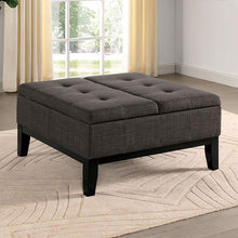 Load image into Gallery viewer, FAZIO Storage Ottoman, Gray image
