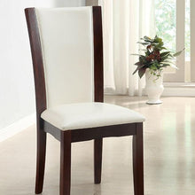 Load image into Gallery viewer, Manhattan I Dark Cherry/White Side Chair, White (2/CTN) image
