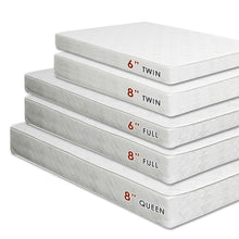 Load image into Gallery viewer, DAISY 8&quot; Bunkie Board Combo Mattress, Full image
