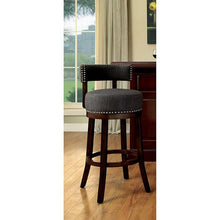 Load image into Gallery viewer, LYNSEY Dark Oak/Gray 24&quot; Bar Stool
