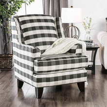 Load image into Gallery viewer, Patricia Ivory/Black Stripe Chair image

