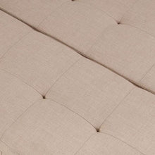 Load image into Gallery viewer, FAZIO Storage Ottoman, Beige

