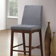 Load image into Gallery viewer, Marten Brown Cherry/Gray Counter Ht. Chair (2/CTN) image
