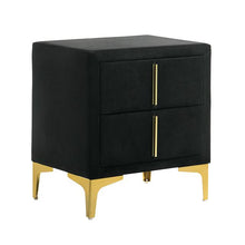 Load image into Gallery viewer, FLORIZEL Night Stand, Black image
