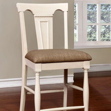 Load image into Gallery viewer, SABRINA Off White/Cherry Ctr.Ht. Chair, Cherry &amp; White (2/CTN) image
