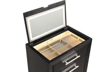 Load image into Gallery viewer, Ashbourne Bedside Vanity Set with Stool Contemporary

