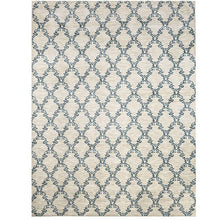 Load image into Gallery viewer, Acanthus Light Gray/Blue Small &amp; Medium 5' X 8' Area Rug
