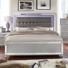 Load image into Gallery viewer, Brachium Queen Bedroom Set Silver
