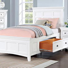 Load image into Gallery viewer, CASTILE Cal.King, E.King, Full, Queen, &amp; Twin Bed, White, Pink, &amp; Grey
