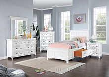 Load image into Gallery viewer, CASTILE Cal.King, E.King, Full, Queen, &amp; Twin Bed, White, Pink, &amp; Grey
