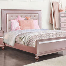 Load image into Gallery viewer, Ariston Rose Pink Full, Twin, &amp; Queen Bed
