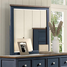 Load image into Gallery viewer, Bed Pinetop Blue &amp; White
