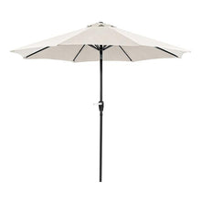 Load image into Gallery viewer, Soli 9&#39; Outdoor Umbrella w/ Auto Tilt + 21&quot; Round Base image
