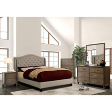 Load image into Gallery viewer, CARLY Queen Bed, Warm Gray
