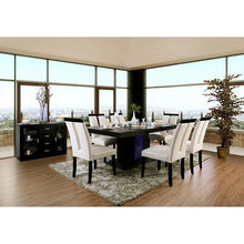 Load image into Gallery viewer, Evangeline Black/Beige Dining Table
