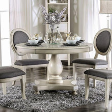 Load image into Gallery viewer, Kathryn Antique White Round Dining Table, Antique White
