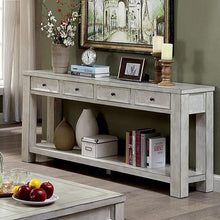 Load image into Gallery viewer, Meadow Antique White Sofa Table image
