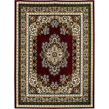 Load image into Gallery viewer, SHINTA Burgundy 5&#39; X 8&#39; Area Rug
