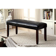 Load image into Gallery viewer, EMMONS I Dark Cherry/Espresso Bench
