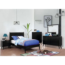 Load image into Gallery viewer, LENNART II Black Night Stand
