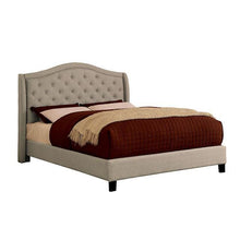 Load image into Gallery viewer, CARLY Queen Bed, Warm Gray
