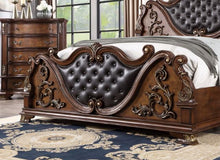 Load image into Gallery viewer, ESPARANZA Cal.King Bed, Brown Cherry
