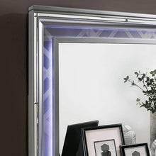 Load image into Gallery viewer, Emmeline Bed Silver &amp; White

