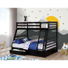 Load image into Gallery viewer, California Twin/Full Bunk Bed
