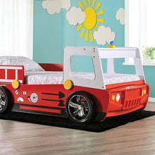 Load image into Gallery viewer, FIERSTALL Twin Bed, Red
