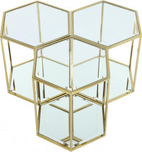 Load image into Gallery viewer, Sei Brushed Gold End Table
