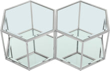 Load image into Gallery viewer, Sei Chrome Coffee Table
