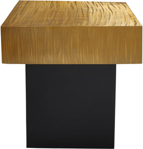 Palladium Gold End Table