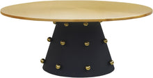Load image into Gallery viewer, Raven Black / Gold Coffee Table
