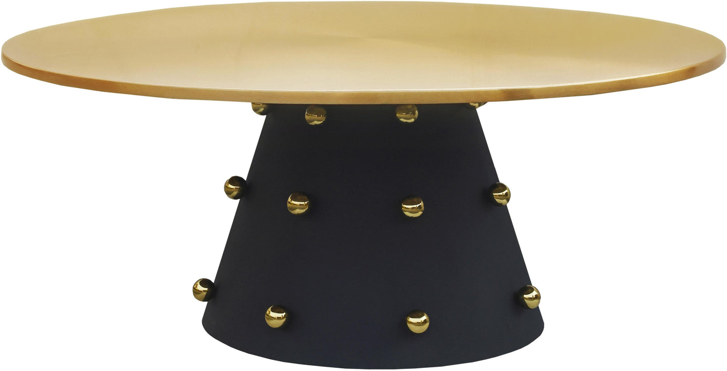 Raven Black / Gold Coffee Table