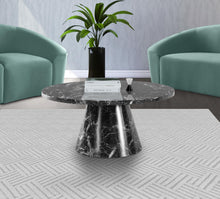 Load image into Gallery viewer, Omni Black Faux Marble Coffee Table
