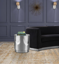 Load image into Gallery viewer, Jazzy Silver End Table
